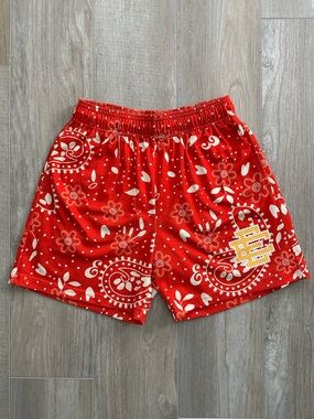 Eric Emanuel EE Basic Shorts ‘Red Paisley’